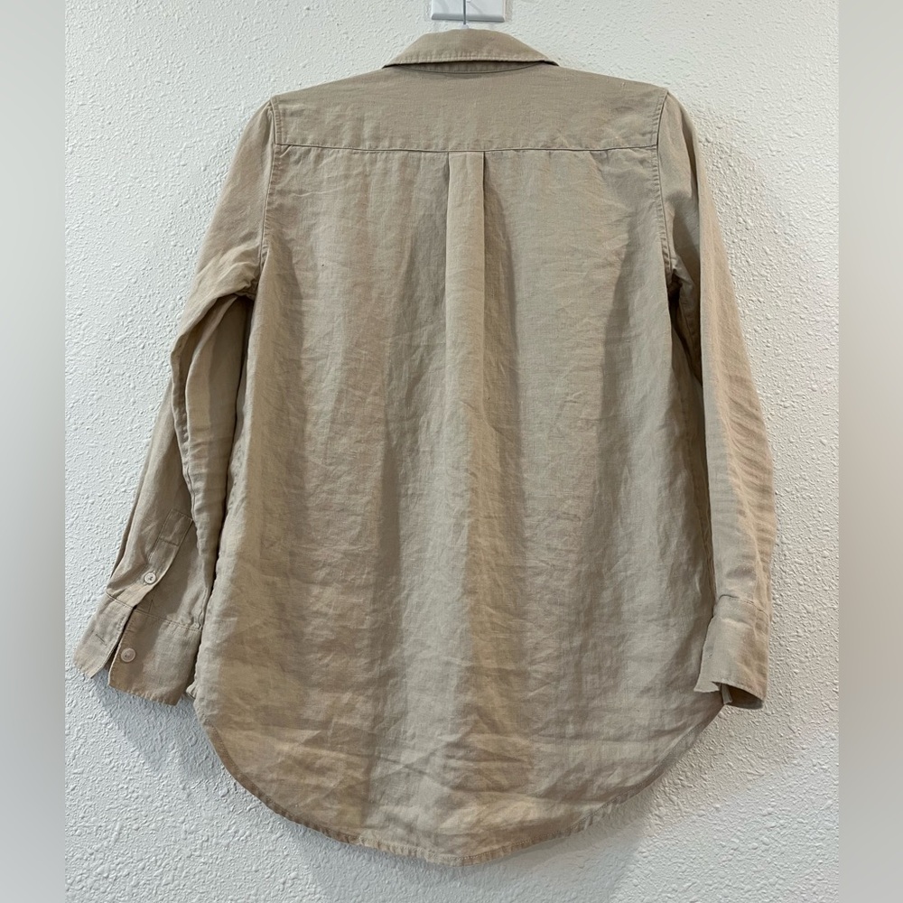 Quince European Linen Button Shirt XS - Picture 12 of 14